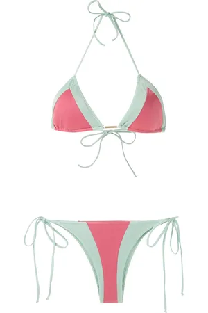 Brigitte Two-tone bikini set