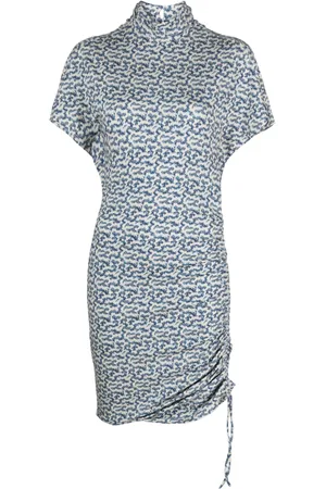 Isabel Marant Lya geometric-print dress