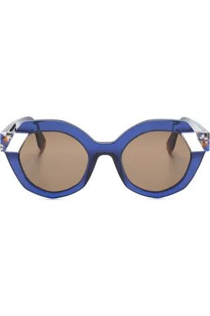 Face À Face Geometric-frame sunglasses