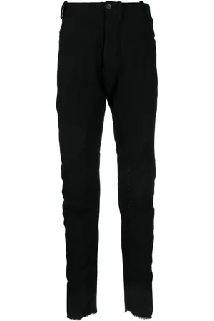 MASNADA Distressed straight-leg trousers