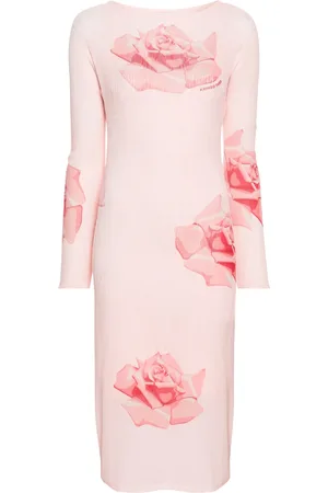 Kenzo Pliss?? midi dress