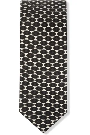 Dolce & Gabbana Geometric-print silk tie