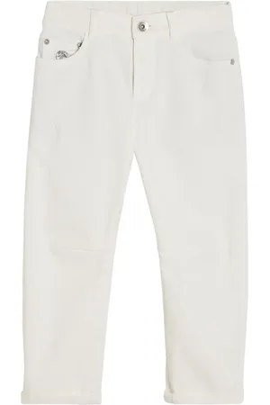 Brunello Cucinelli Dyed denim trousers