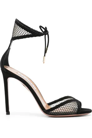 Aquazzura 95mm mesh-panelling sandals