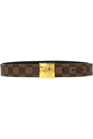 LOUIS VUITTON 1994 Damier Eb??ne belt