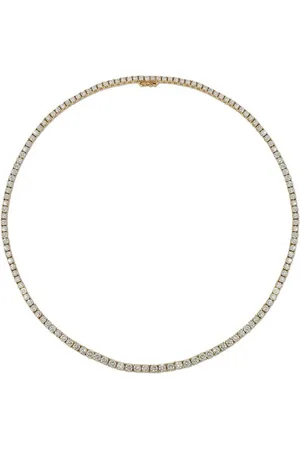 Anita 18kt yellow Hepburn diamond necklace