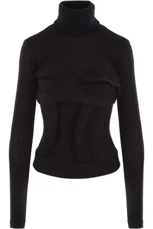 JORDAN LUCA Gathered-detail layered jumper