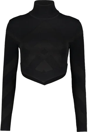 Burberry Patterned-jacquard T-shirt