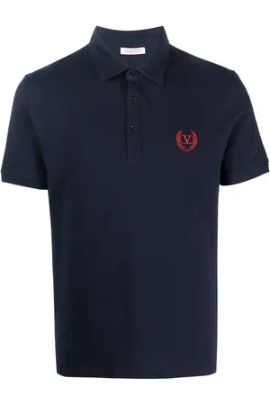 VALENTINO GARAVANI Embroidered-logo polo shirt