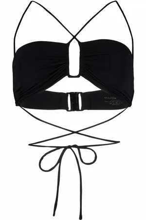 MAGDA BUTRYM Cross-strap bikini top