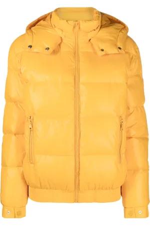 Twin-Set Logo-plaque hooded puffer jacket
