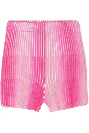 Missoni Ombré ribbed-knit shorts