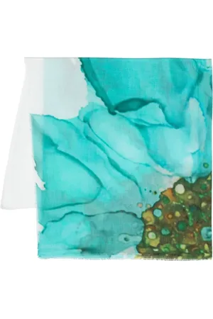 Faliero Sarti Tiffany watercolour floral-print scarf