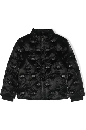 Emporio Armani Logo-print padded jacket