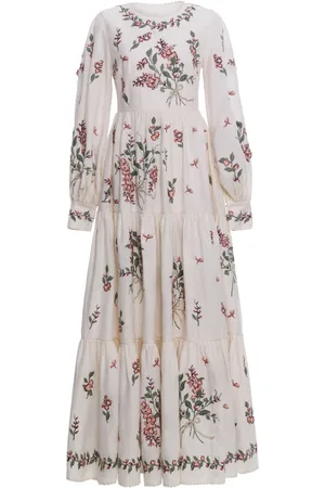 Agua by Agua Bendita Nuez maxi dress