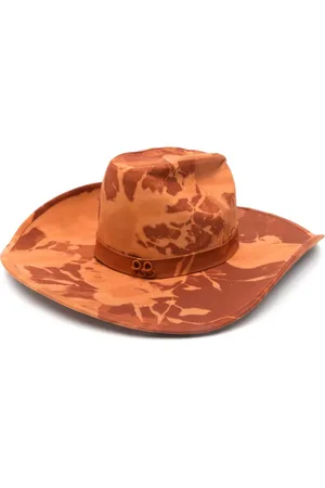 Ruslan Baginskiy Acid Tie Dye cowboy hat