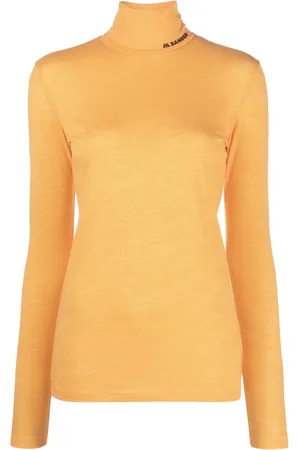 Jil Sander Logo-print roll-neck T-shirt