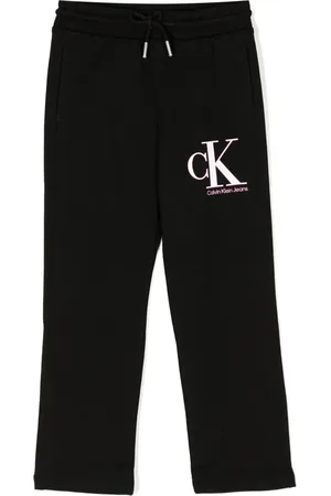Calvin Klein Logo-print cotton track pants