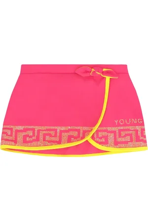 VERSACE Logo swim skirt