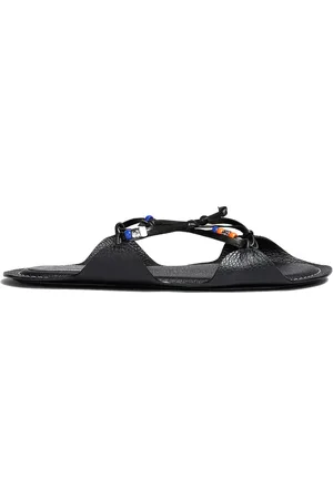 Marni Bead-embellished leather sandals