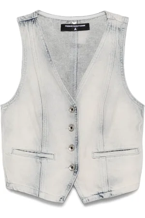 Patrizia Pepe Denim waistcoat