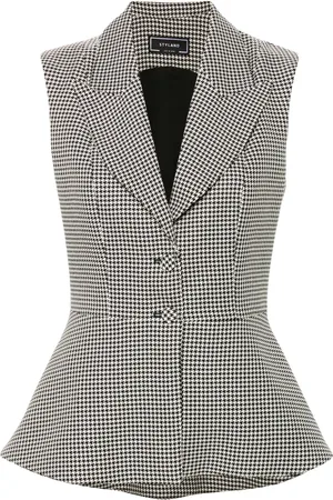 Styland Houndstooth waistcoat