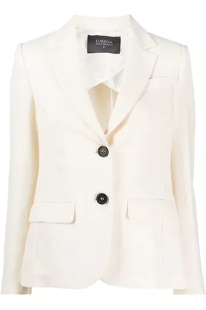 LORENA ANTONIAZZI Single-breasted fitted blazer