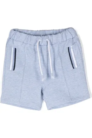 PATACHOU Stripe-detail drawstring shorts