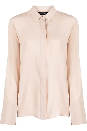 FEDERICA TOSI Long-sleeve silk-blend shirt