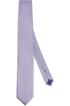 Tom Ford Logo patch silk tie