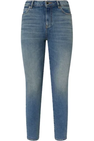 Pinko Logo-embroidered slim-fit jeans