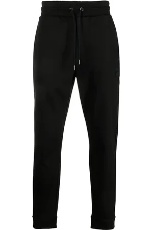 HUGO BOSS Logo-patch slim track trousers