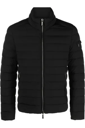 MOORER Ray-KN zip-up padded down jacket