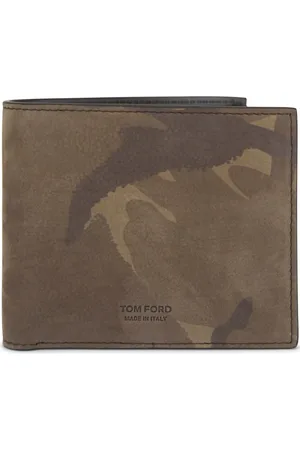 Tom Ford Camo bi-fold wallet