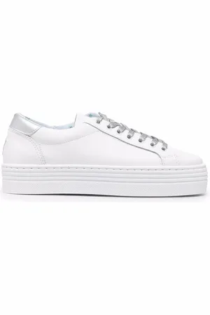 Chiara Ferragni Star-patch lace-up sneakers