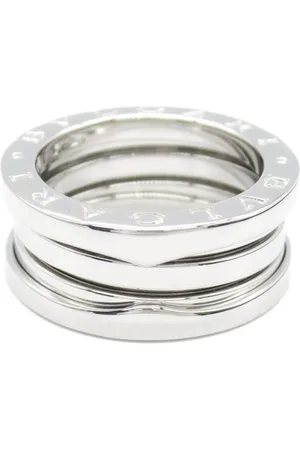 Bvlgari 2010s 18K white gold B.zero1 ring