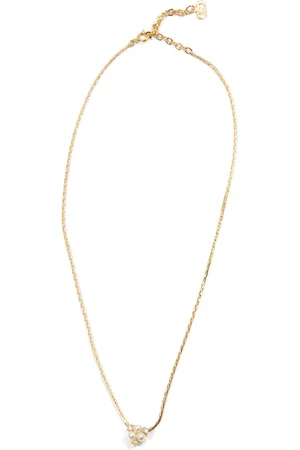 Dior 1980s faux-pearl pendant necklace