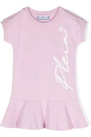 Philipp Plein Logo-print short-sleeved dress