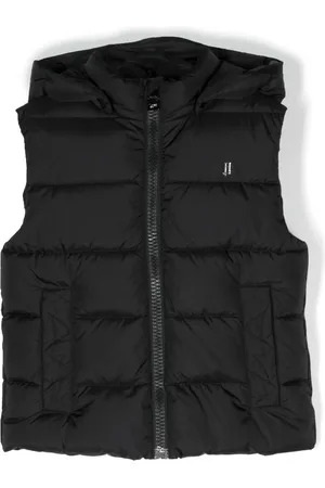 HERNO Chest logo-plaque padded gilet