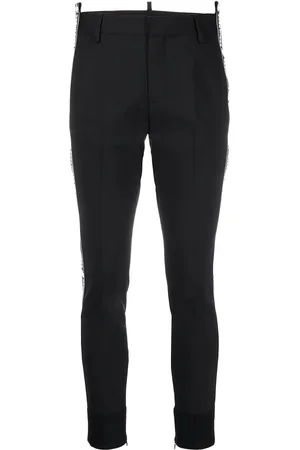 Dsquared2 Logo print slim-fit trousers