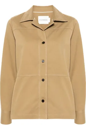 Closed Panelled twill shirt jacket