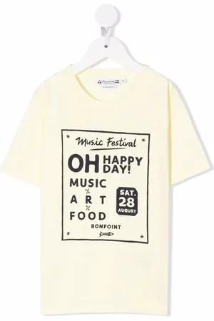 BONPOINT Graphic-print organic cotton T-shirt
