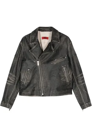 424 FAIRFAX Leather biker jacket