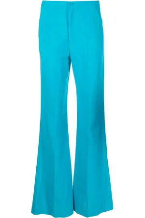..,MERCI Mid-rise flared trousers