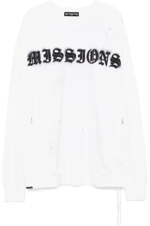 MASTERMIND Slogan print sweater