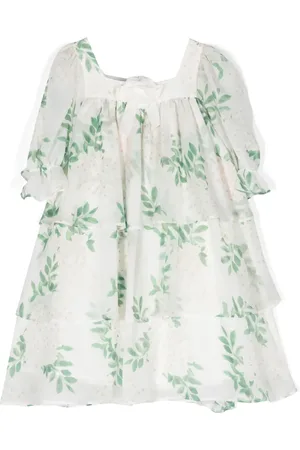 PATACHOU Floral-print tiered dress
