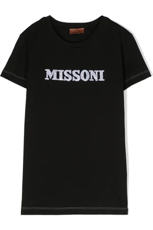 Missoni Logo-embroidered cotton T-shirt