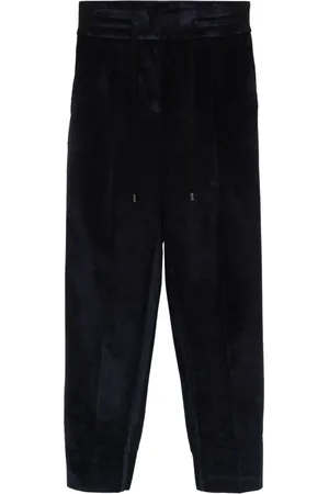 PESERICO SIGN Tapered needlecord trousers