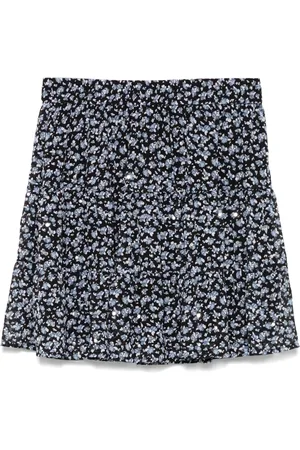 Michael Kors Floral-printed studed skirt