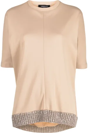 Fabiana Filippi Contrast-hem T-shirt